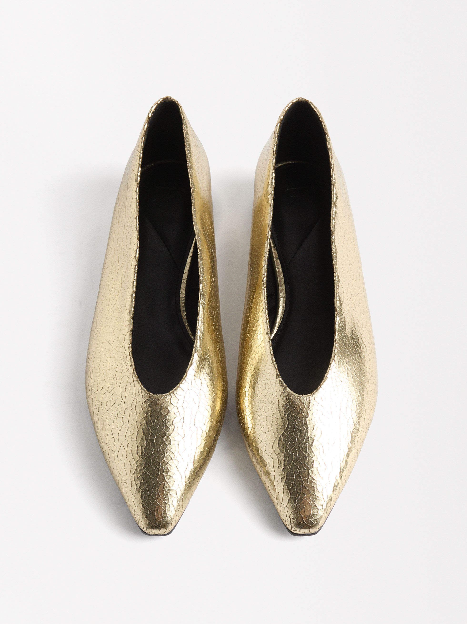 Scarpe Basse Metallizzate