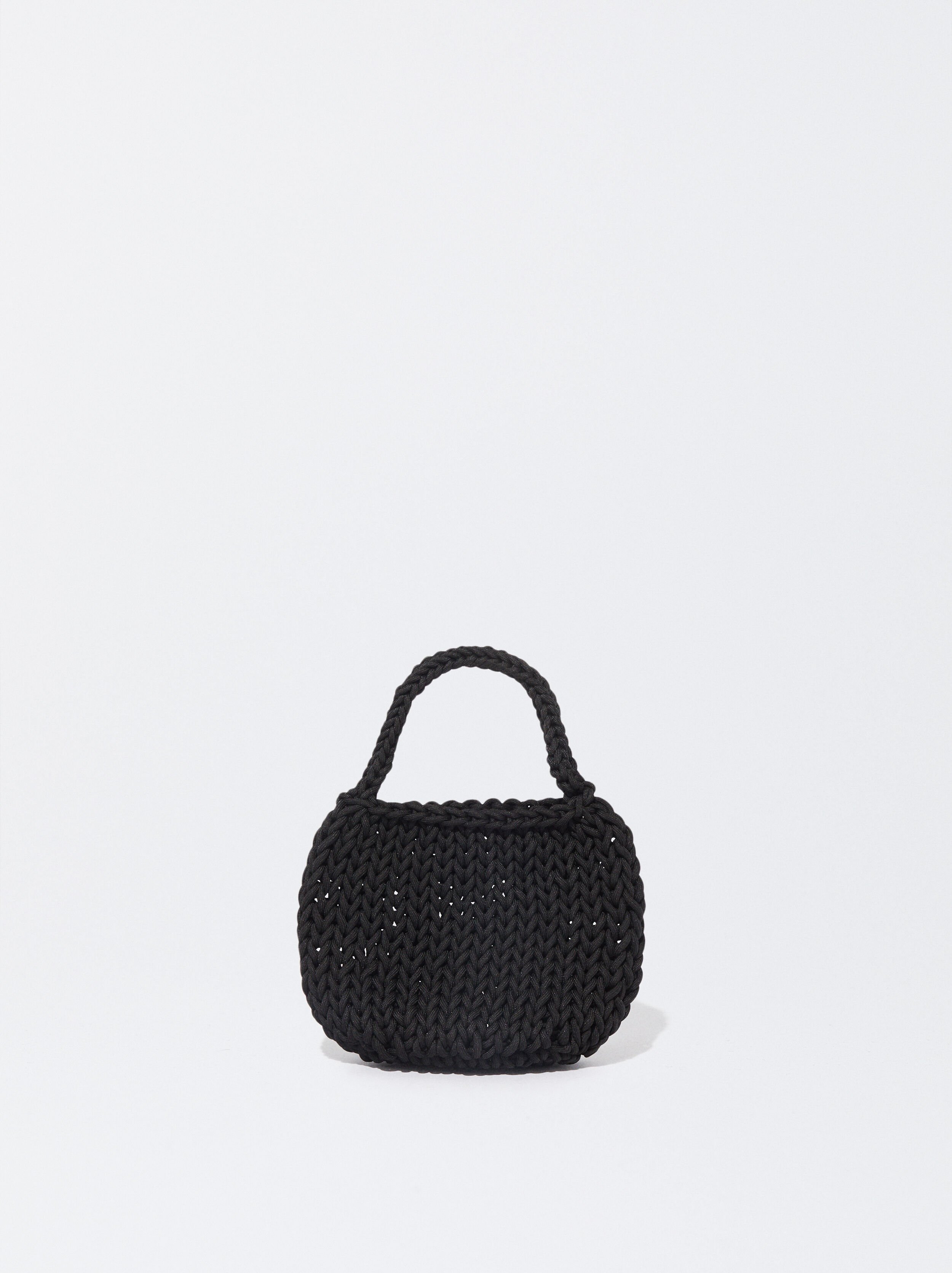 Bolso de mano negro parfois store
