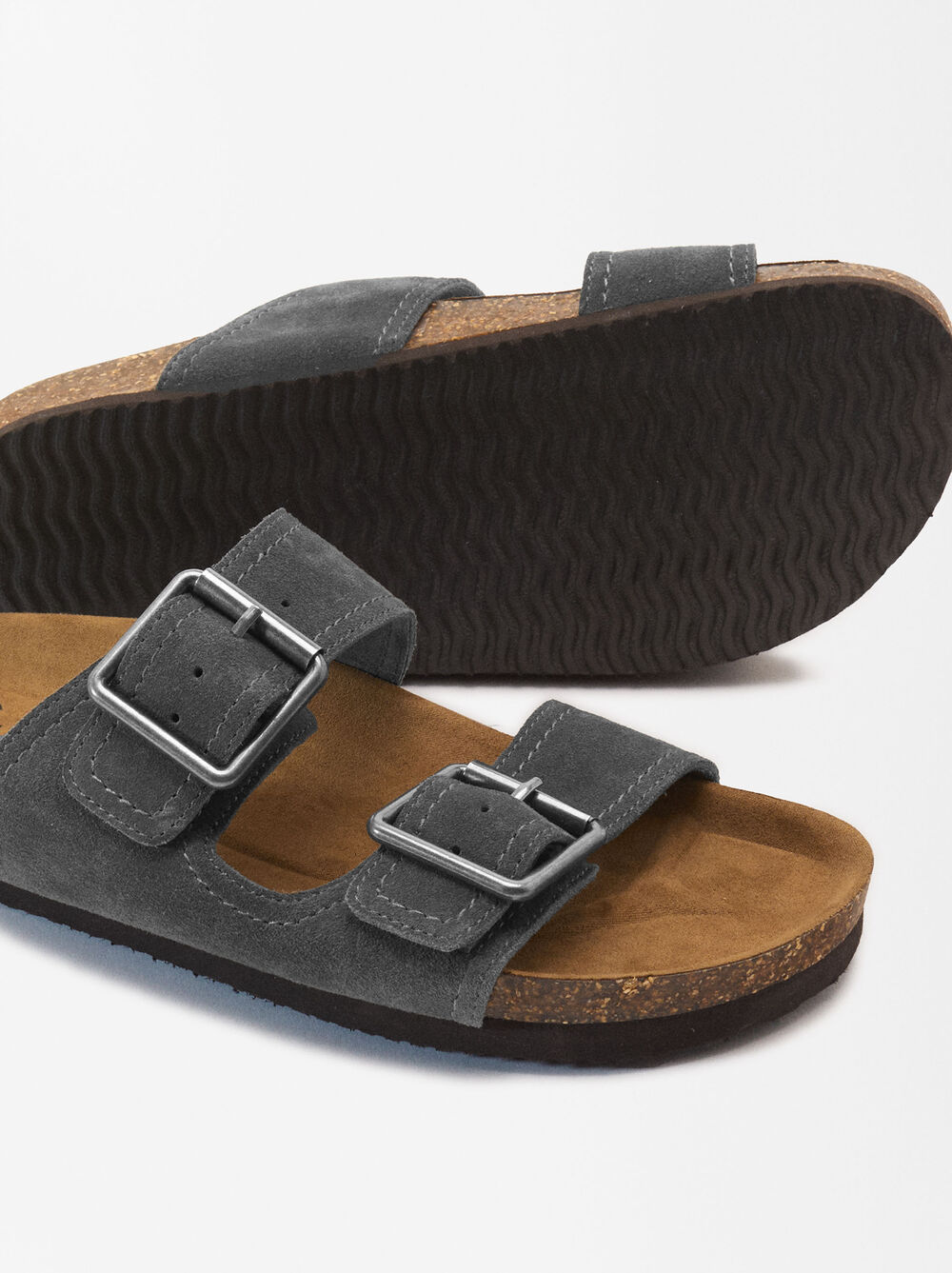 Sandals With Leather Buckles