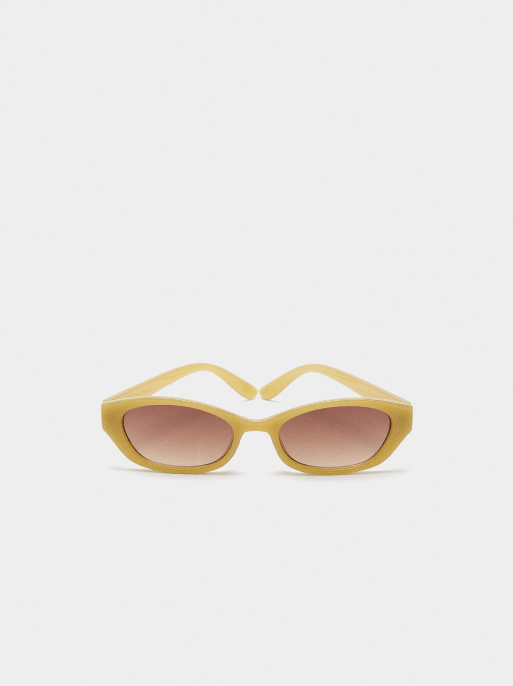 Elongated sunglasses