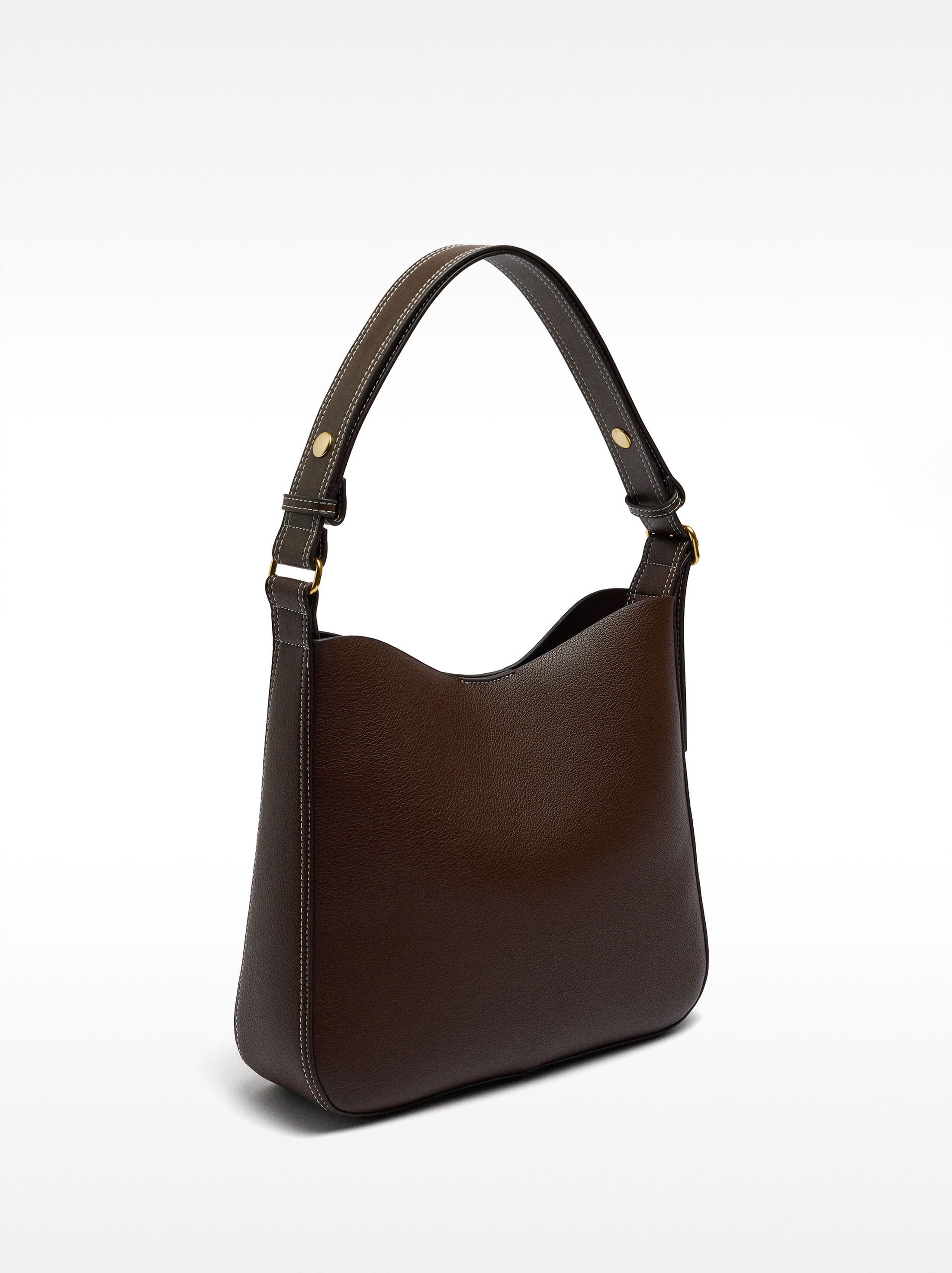 Shoulder bag with texture image number 2.0