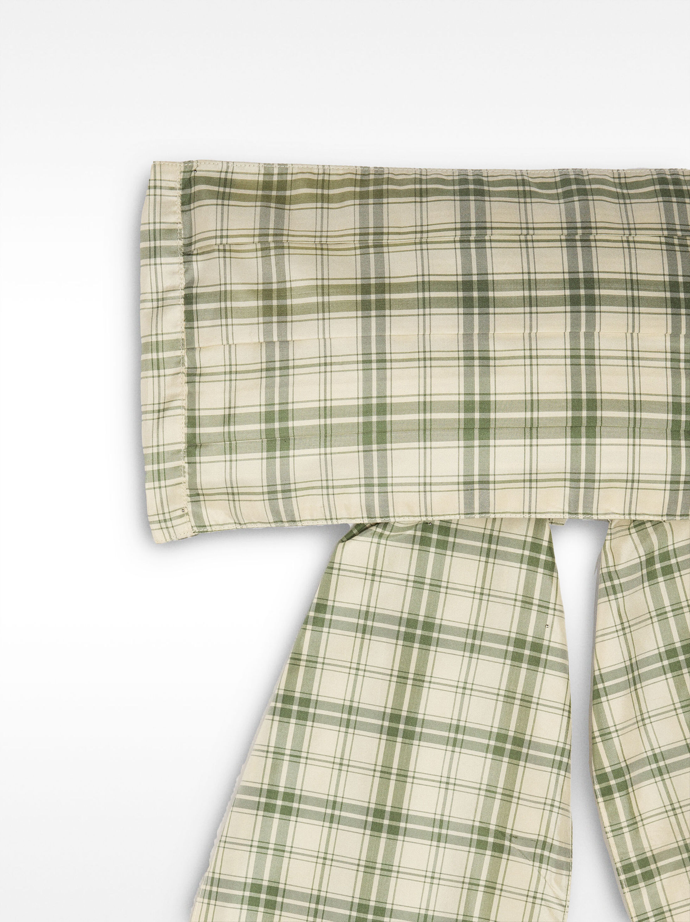 Wide silk belt image number 2.0