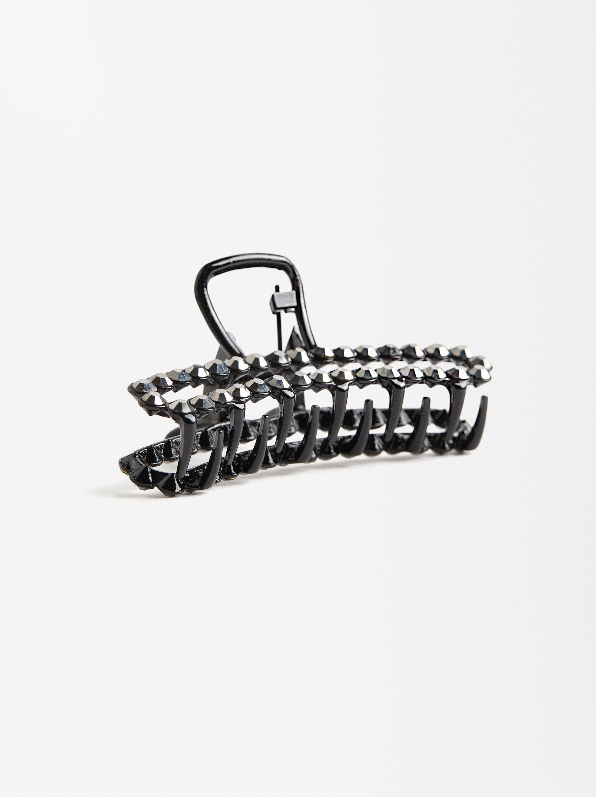 Mola de cabelo com strass image number 2.0