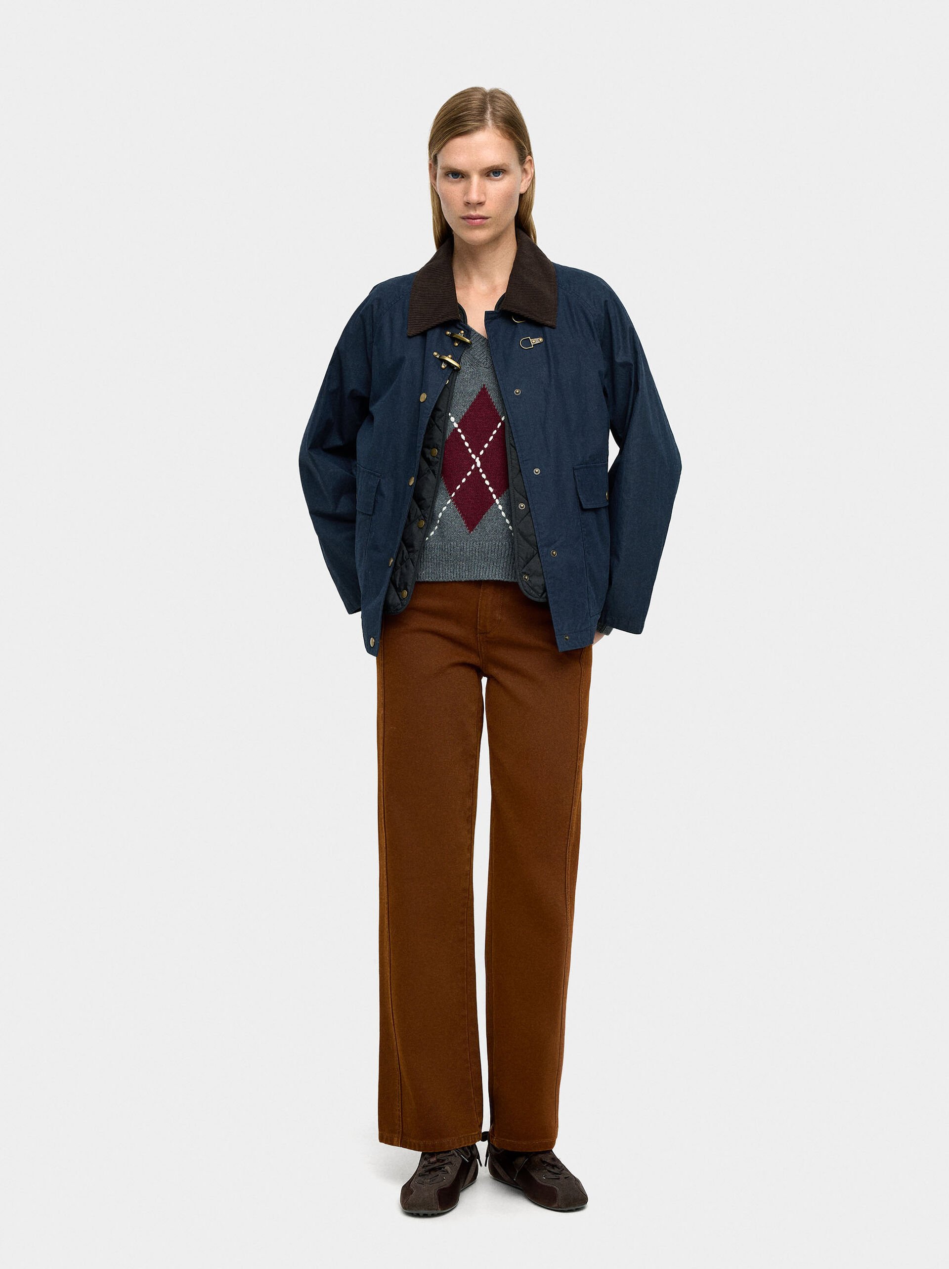 Cotton jacket with vest image number 0.0