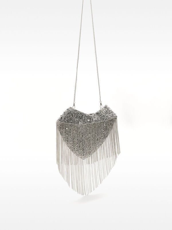 Sac de soirée avec perles