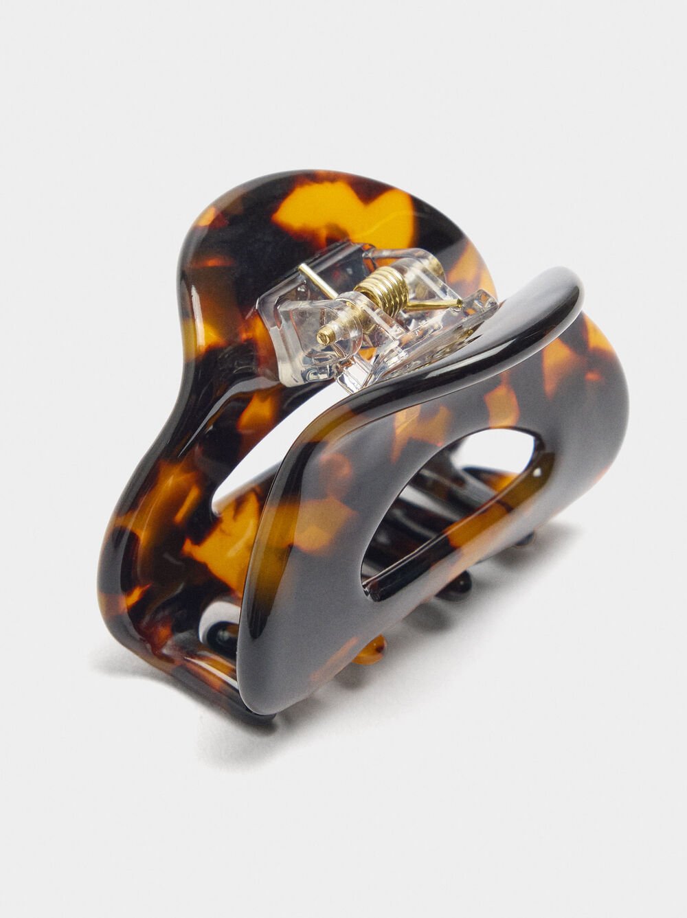 Pinça de cabell amb efecte tortoise