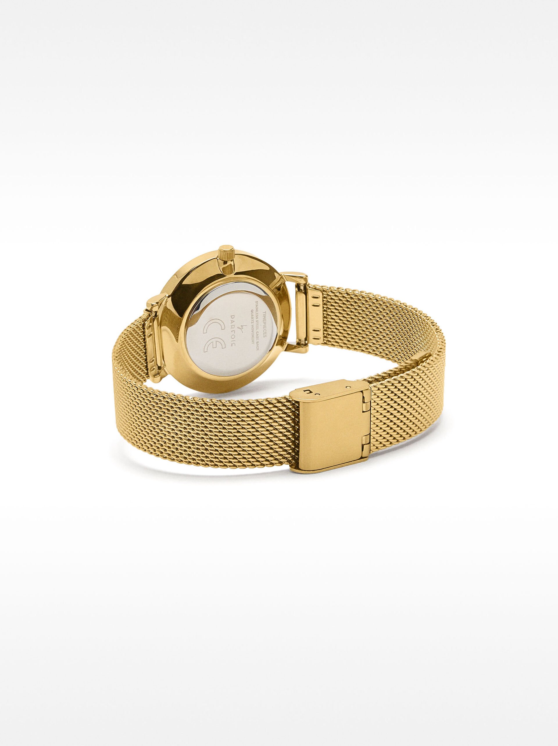 Watch with world map case image number 2.0