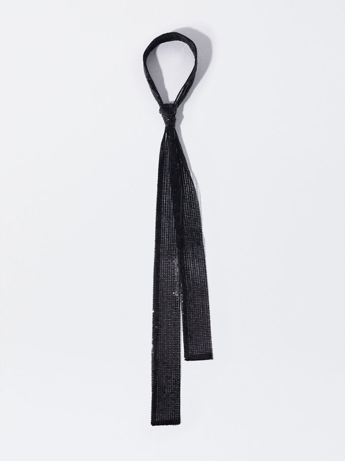 Sequined Tie