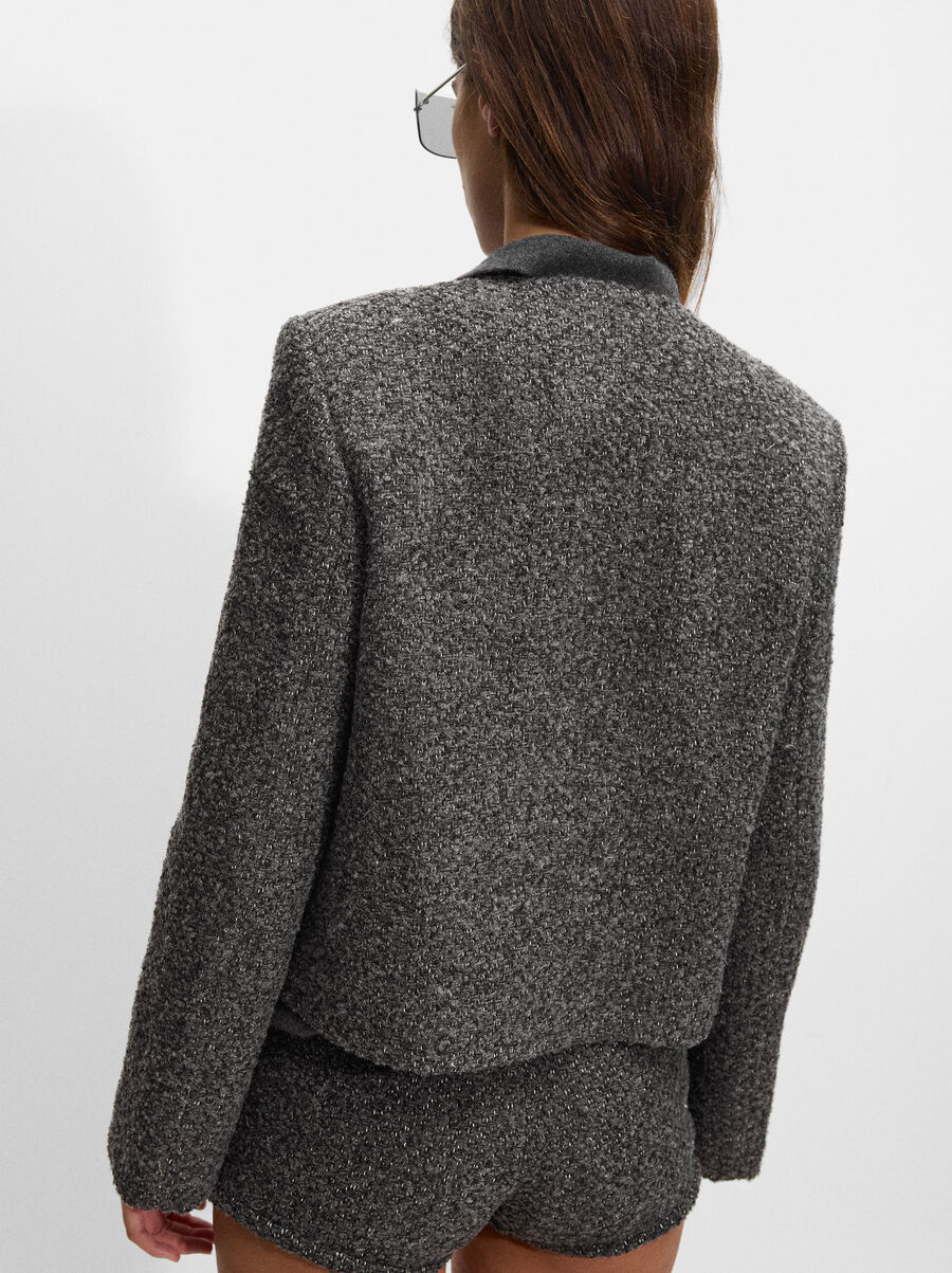 Manteau en laine avec poches
