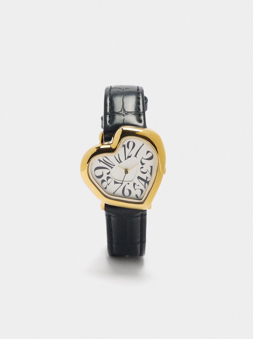 Heart-shaped dial watch