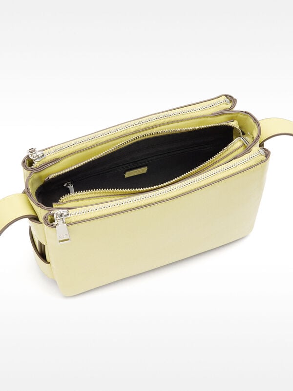 Crossbody bag with outer pockets