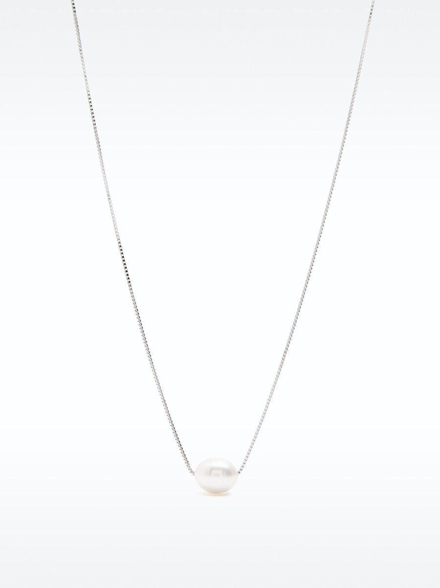 Collar con perlas de agua dulce - plata de ley 925