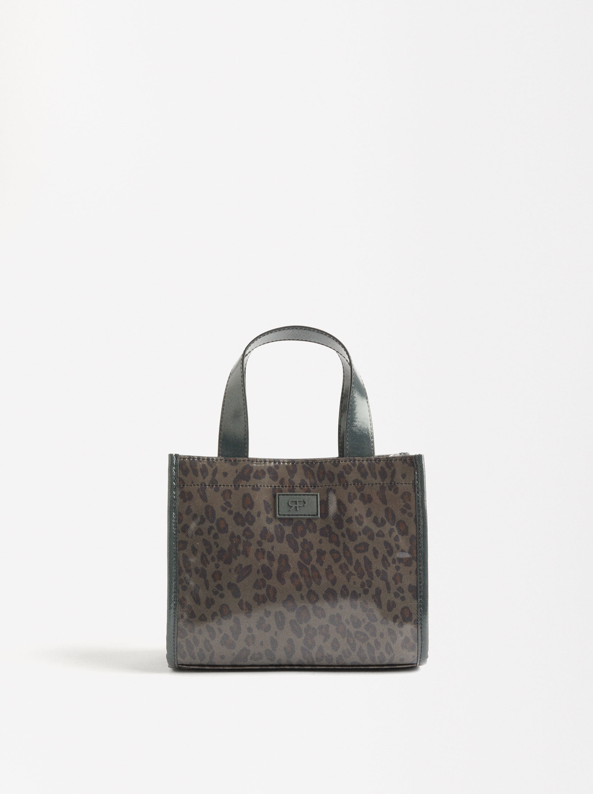 Patent leopard print bag clearance