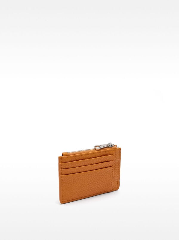 Card holder with keychain