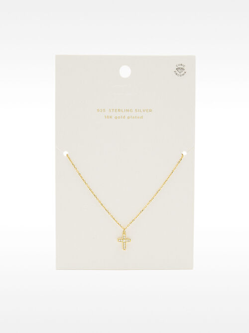 Pendant cross necklace - 925 sterling silver