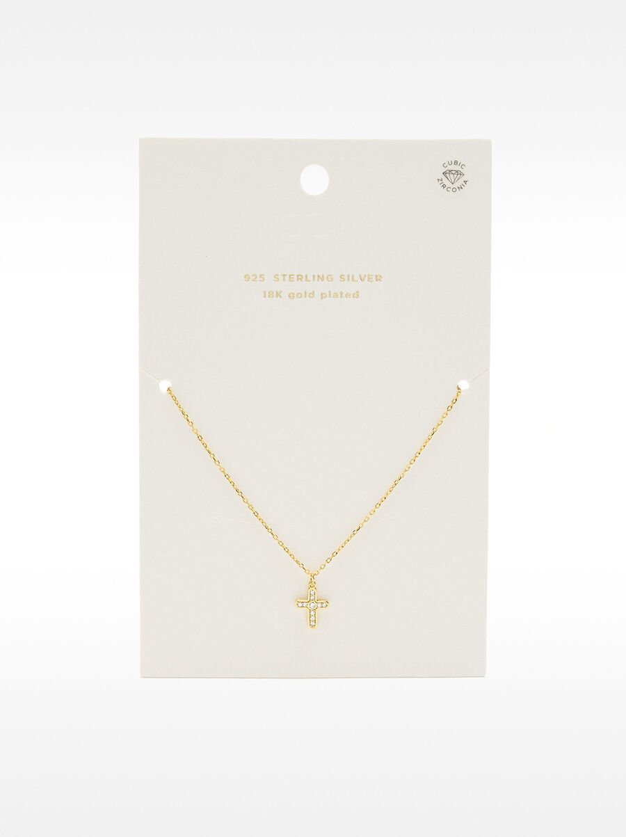 Pendant cross necklace - 925 sterling silver
