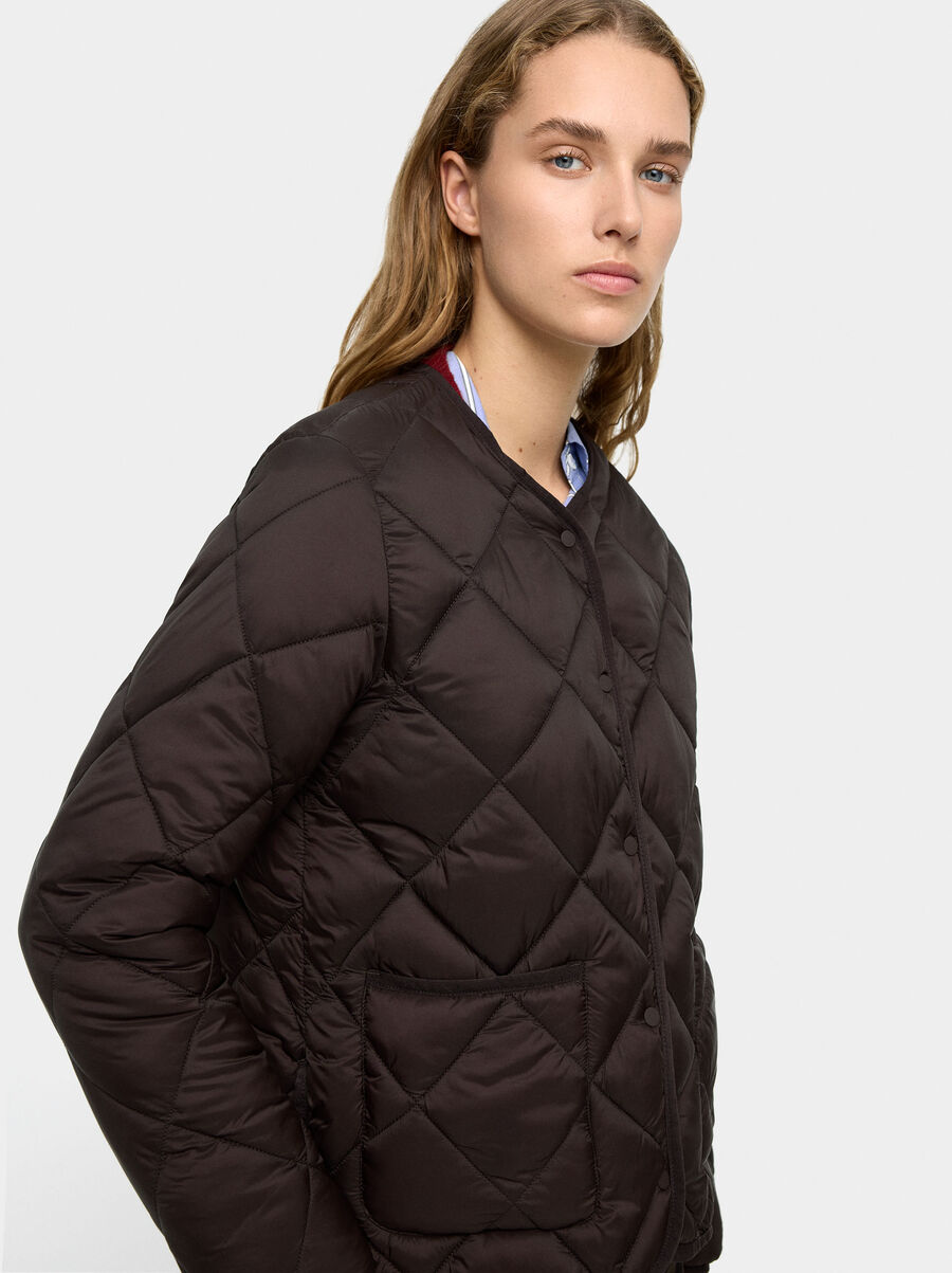 Chaqueta acolchada plegable