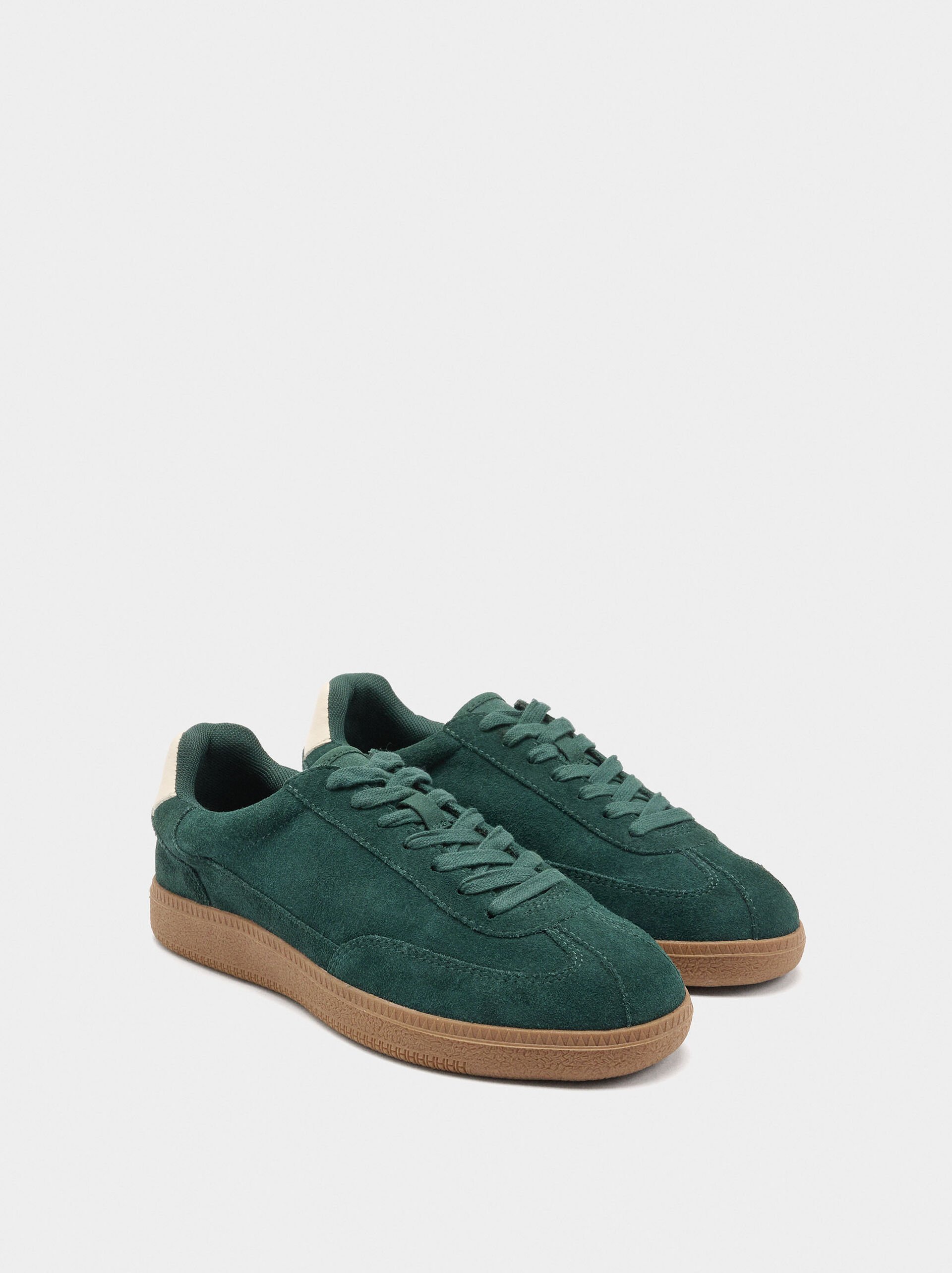 Sneakers in pelle scamosciato image number 2.0