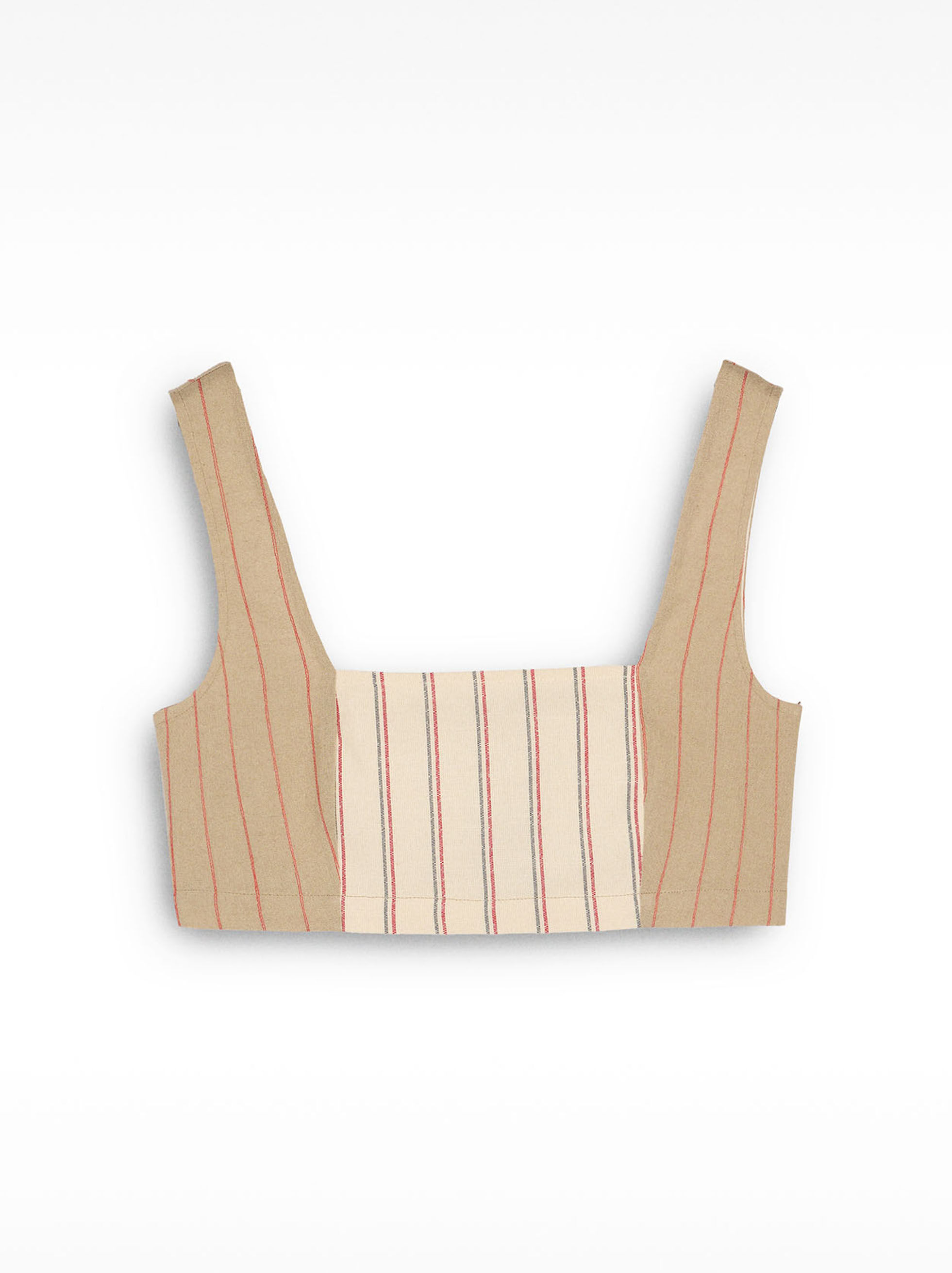 トップス theredthread S symbol bicolor tops THEREDTHREAD / ザレッドスレッド】S symbol bicolor tops