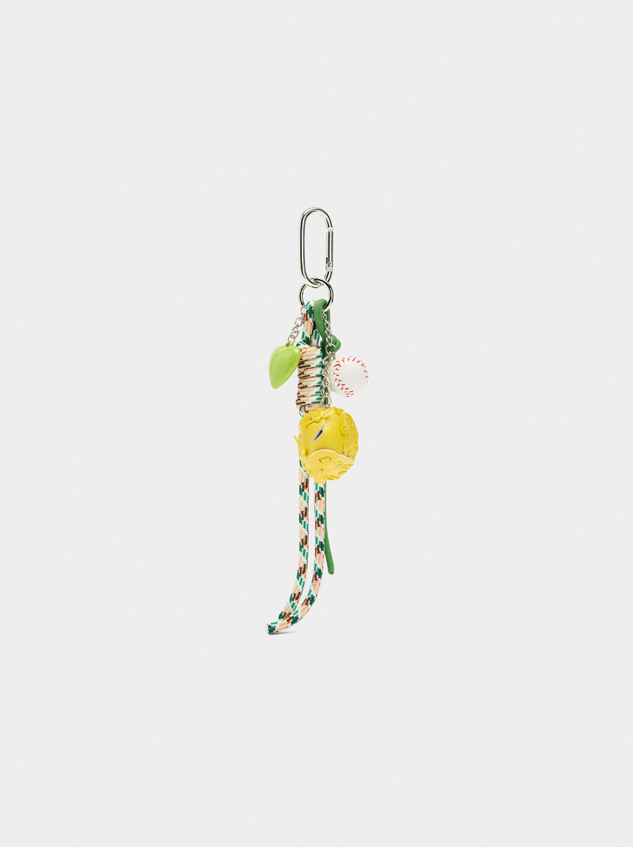 Keychain charm baseball 