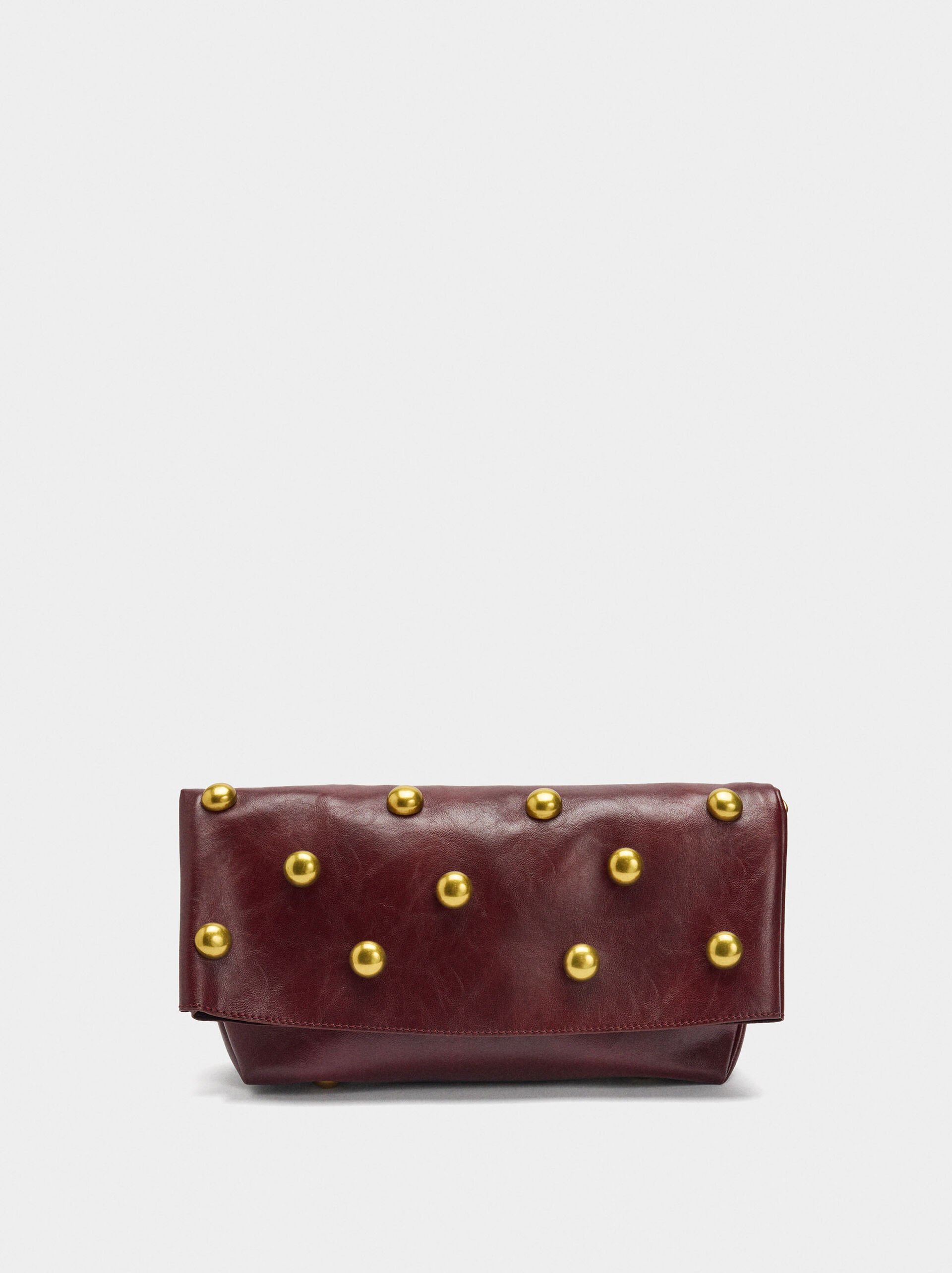 Handbag with spheres and flap image number 0.0