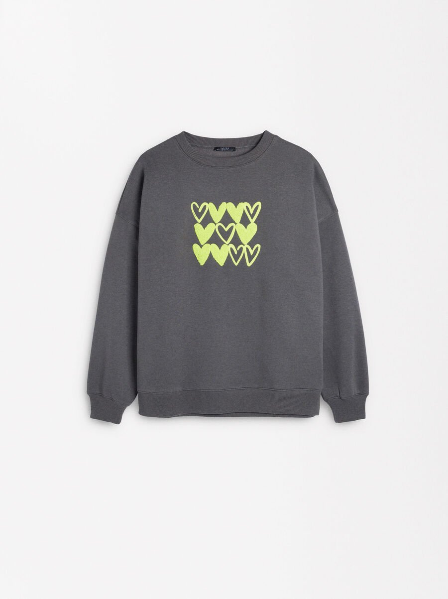Bedruckter Sweatshirt