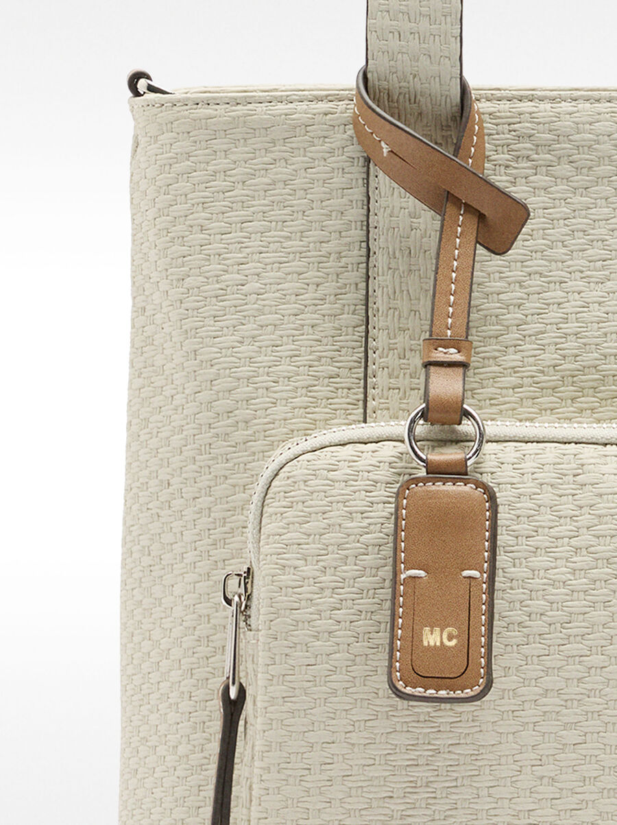 Backpack with texture