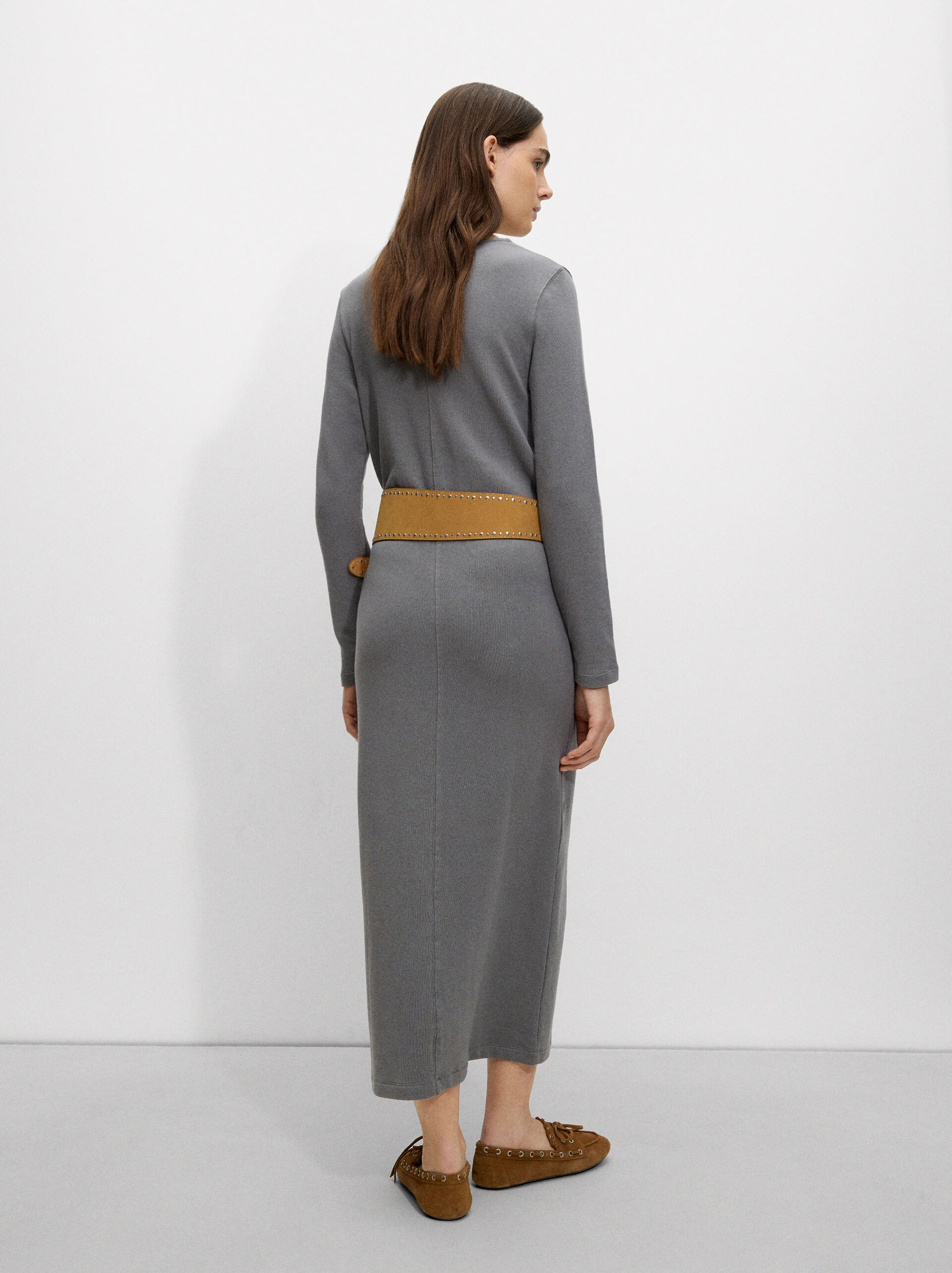 Langes Baumwollkleid image number 2.0