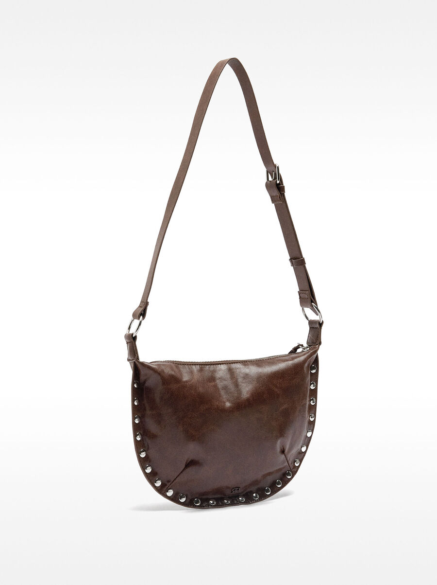 Shoulder bag with studs