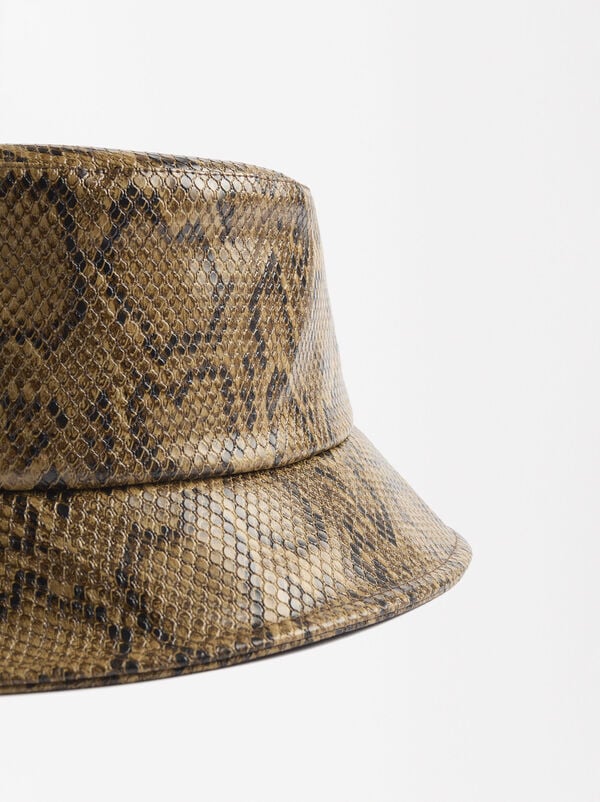 Animal Print Bucket Hat