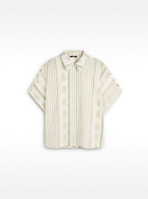 Camisa estampada 100% algodón