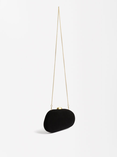 Oval party clutch
