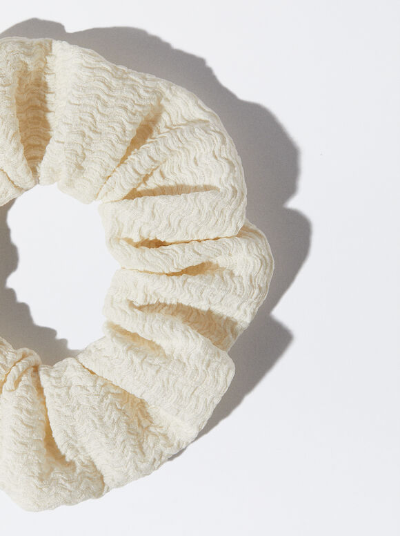 Scrunchie, Ecru, hi-res