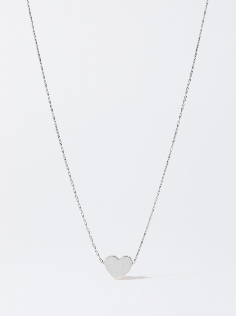 Stainless Steel Necklace With Heart