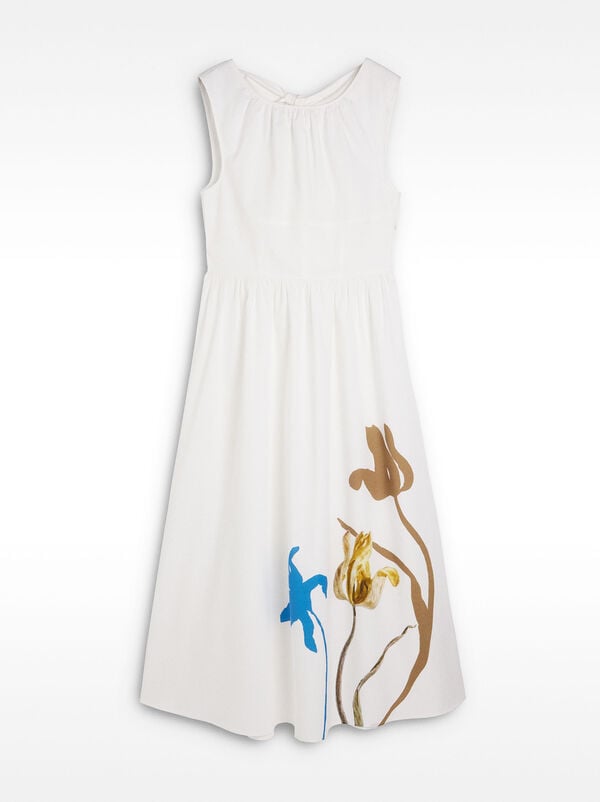 Fitted cotton dress