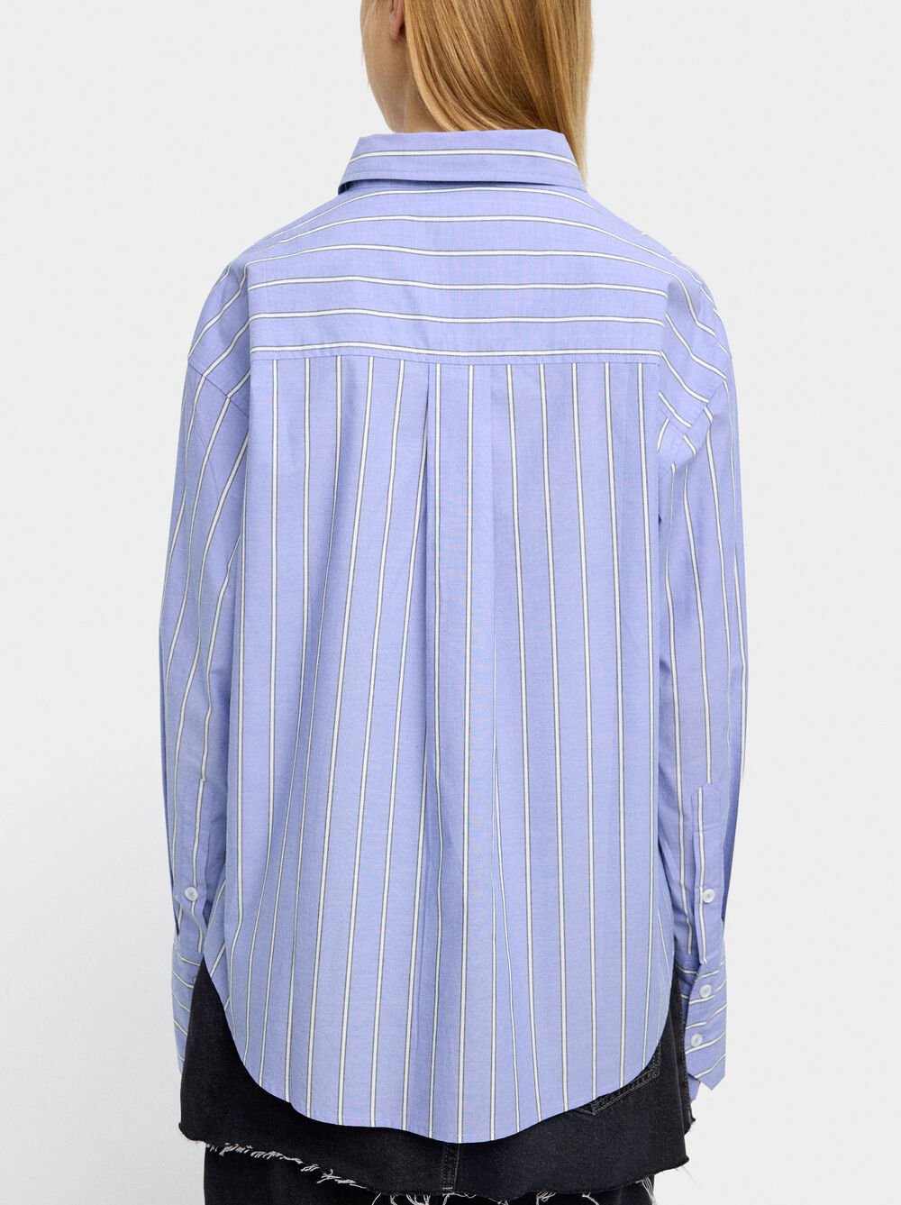 100% cotton striped shirt