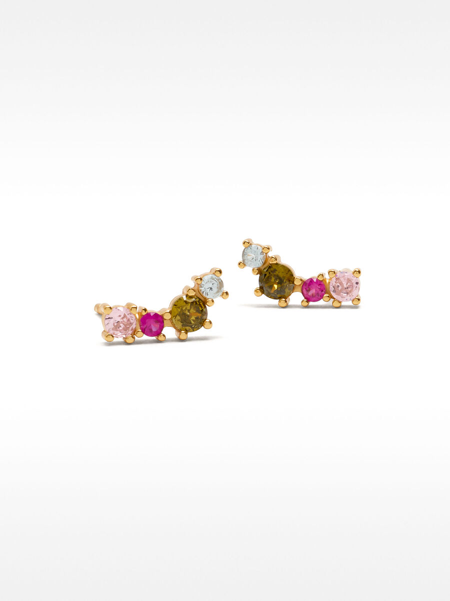 Orecchini con cristalli - argento 925