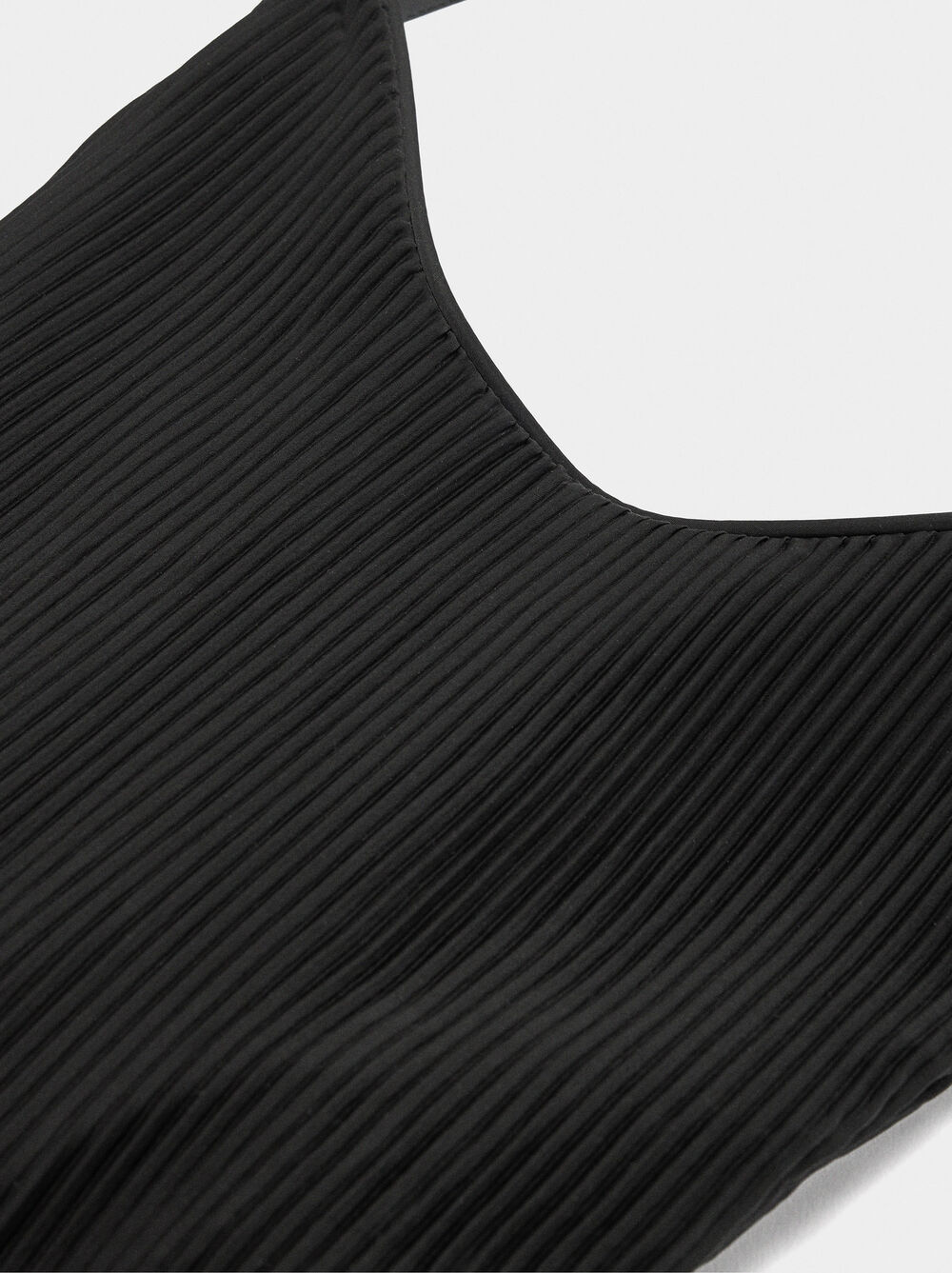 Schultertasche aus Nylon mit Innentasche