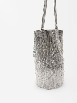 Party Handbag With Beads image number 1.0