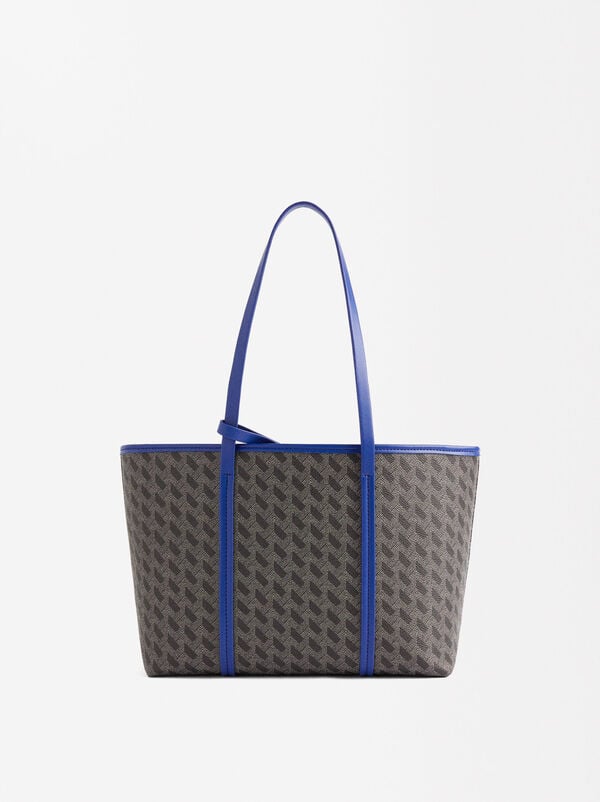 Printed tote bag