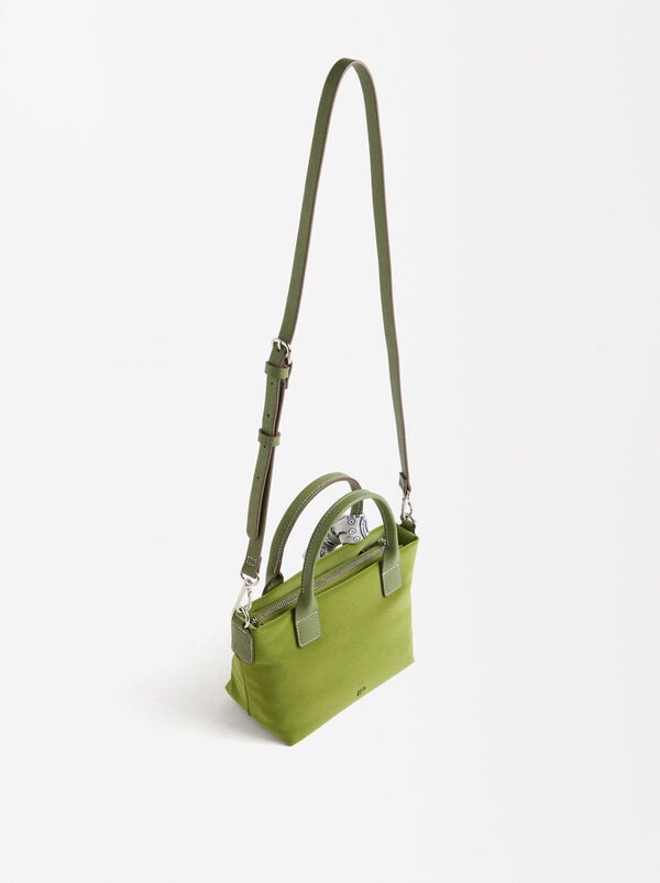 Soft texture tote bag S