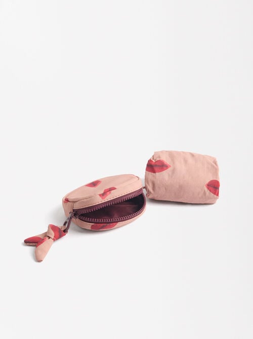 Bolsa multiusos de nylon estampada 