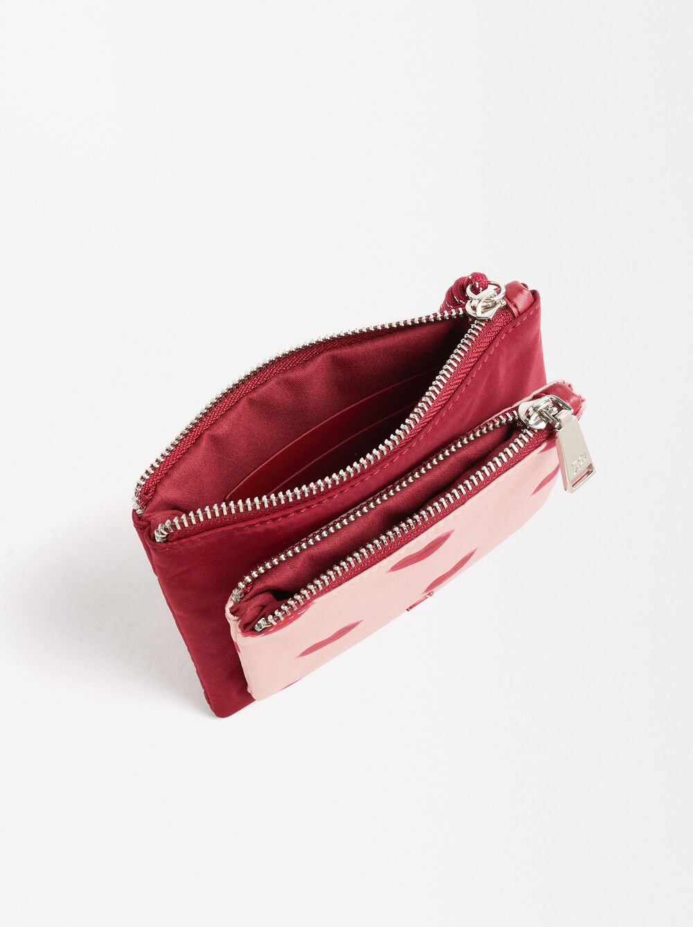 Printed nylon coin purse
