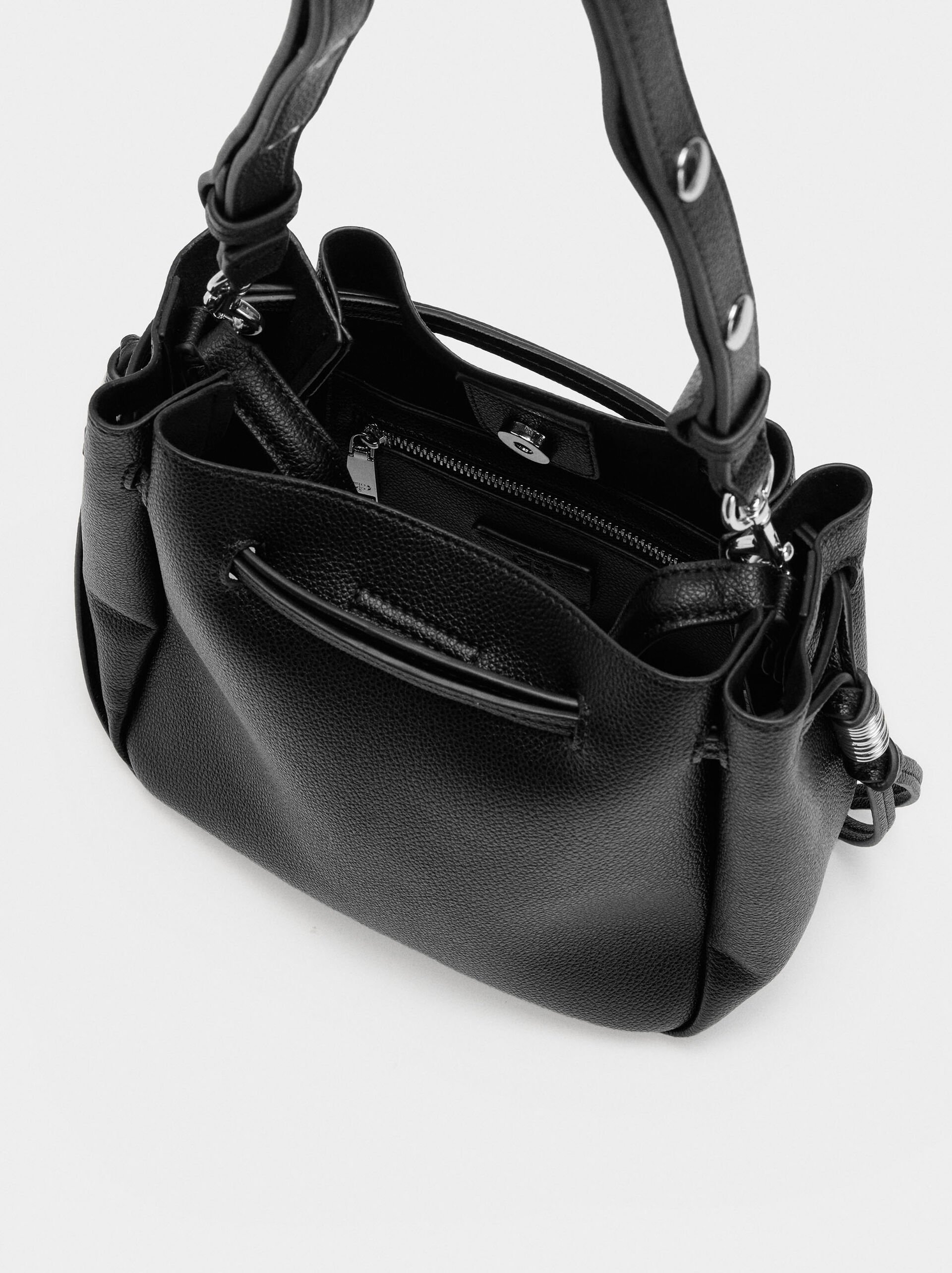 Bucket bag with texture image number 4.0