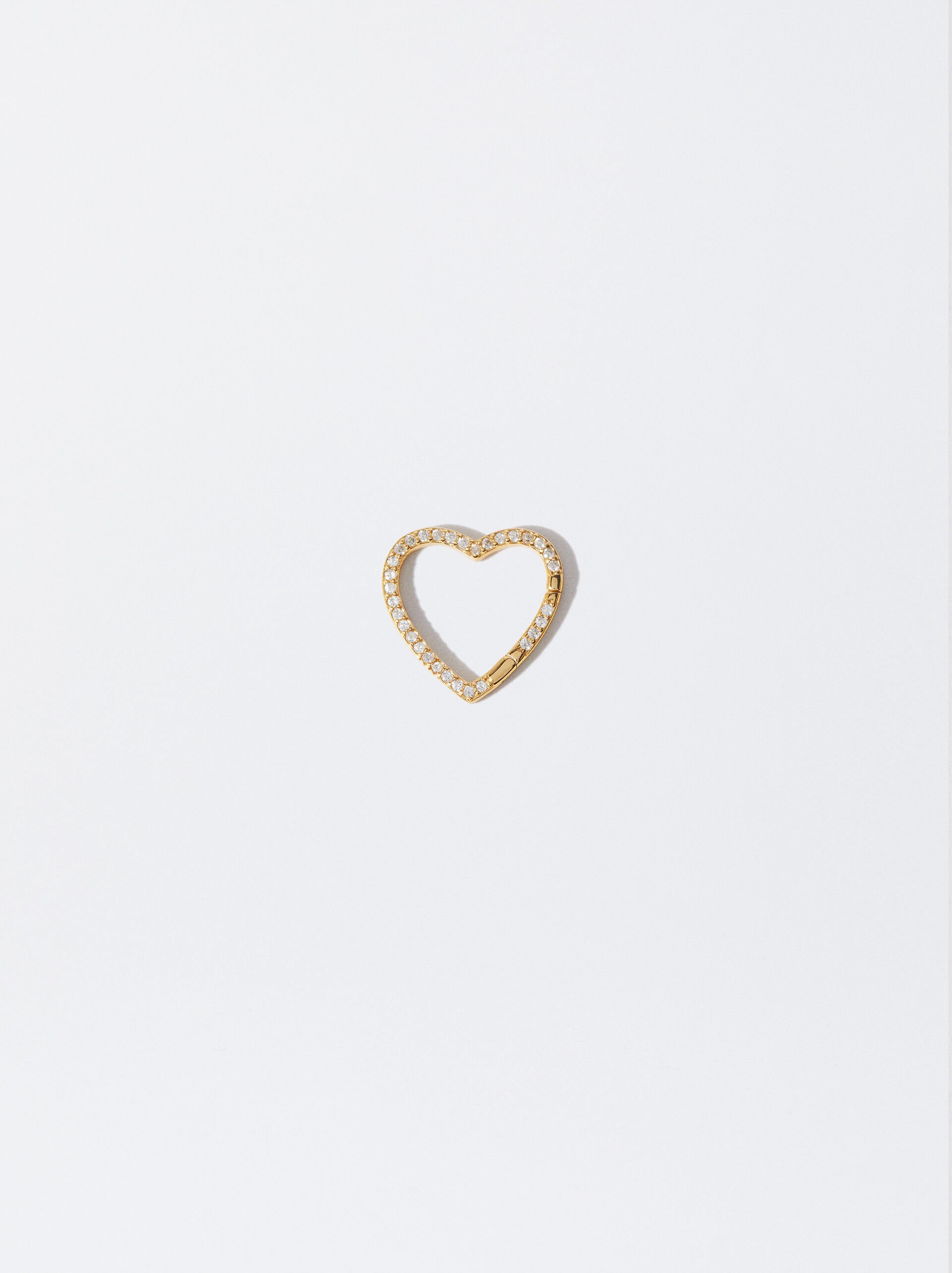 925 Silver Heart With Opening Charm image number 0.0