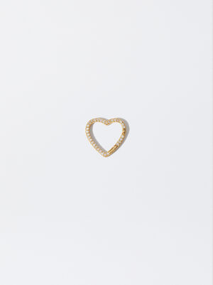 925 Silver Heart With Opening Charm image number 0.0