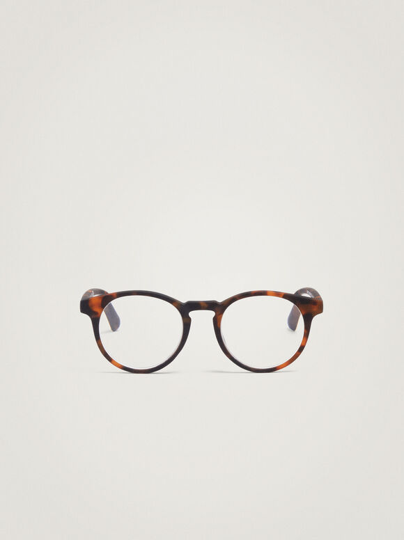 Korekcyjne Okulary Do Czytania, Brazowy, hi-res