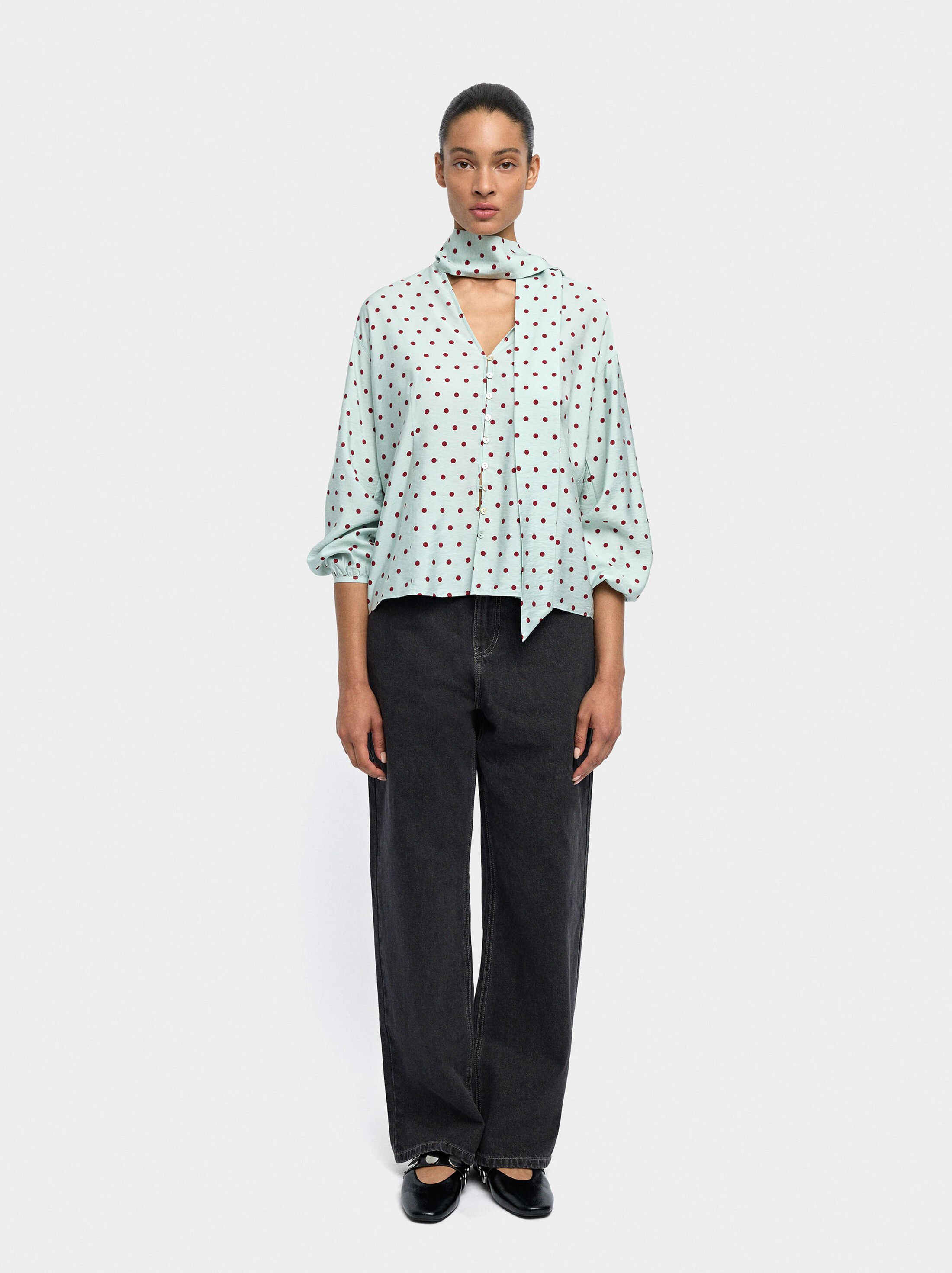 Camisa estampat de llunes image number 0.0