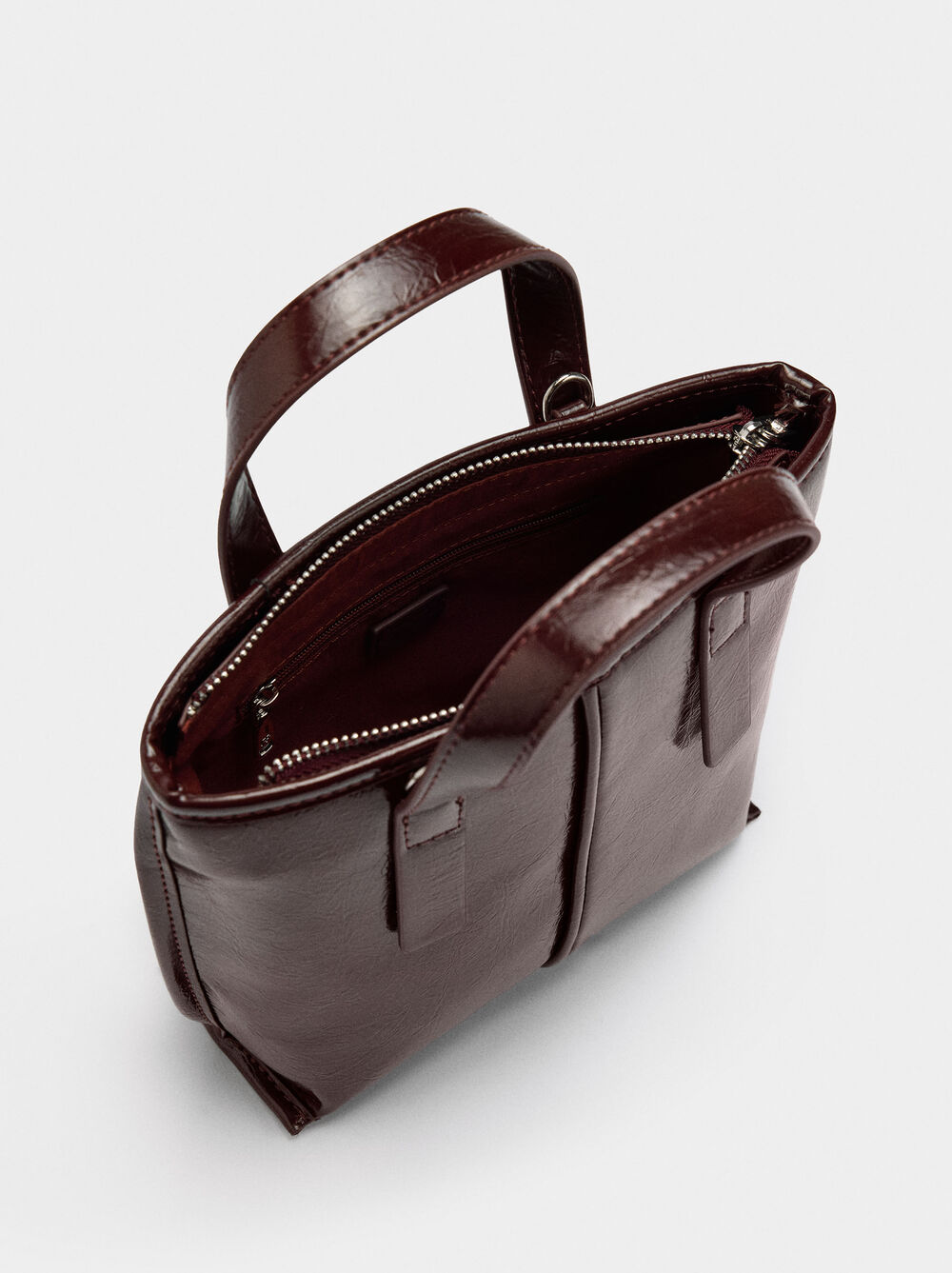 Tote bag with crossbody strap