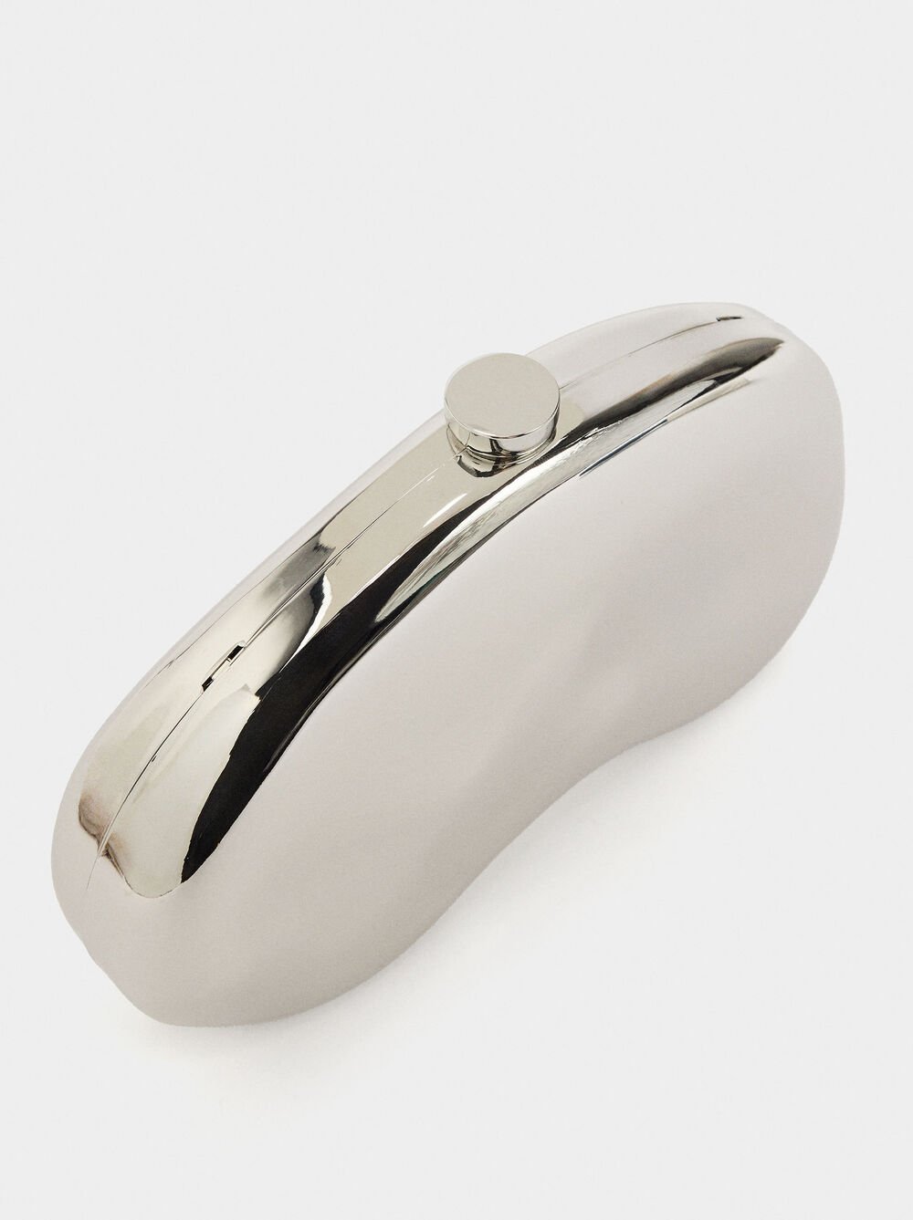 Metallic party clutch